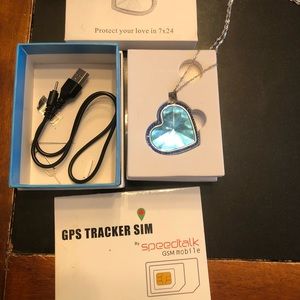 GPS tracker necklace with SIM card